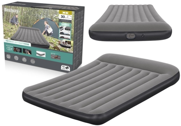 Bestway 671BS Puhallettava parivuoteellinen patja 150 x 203 x 30 cm