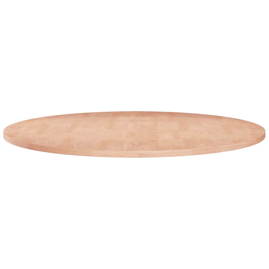 vidaXL Pyöreä pöytälevy Ø60x1,5 cm käsittelemätön täysi tammi
