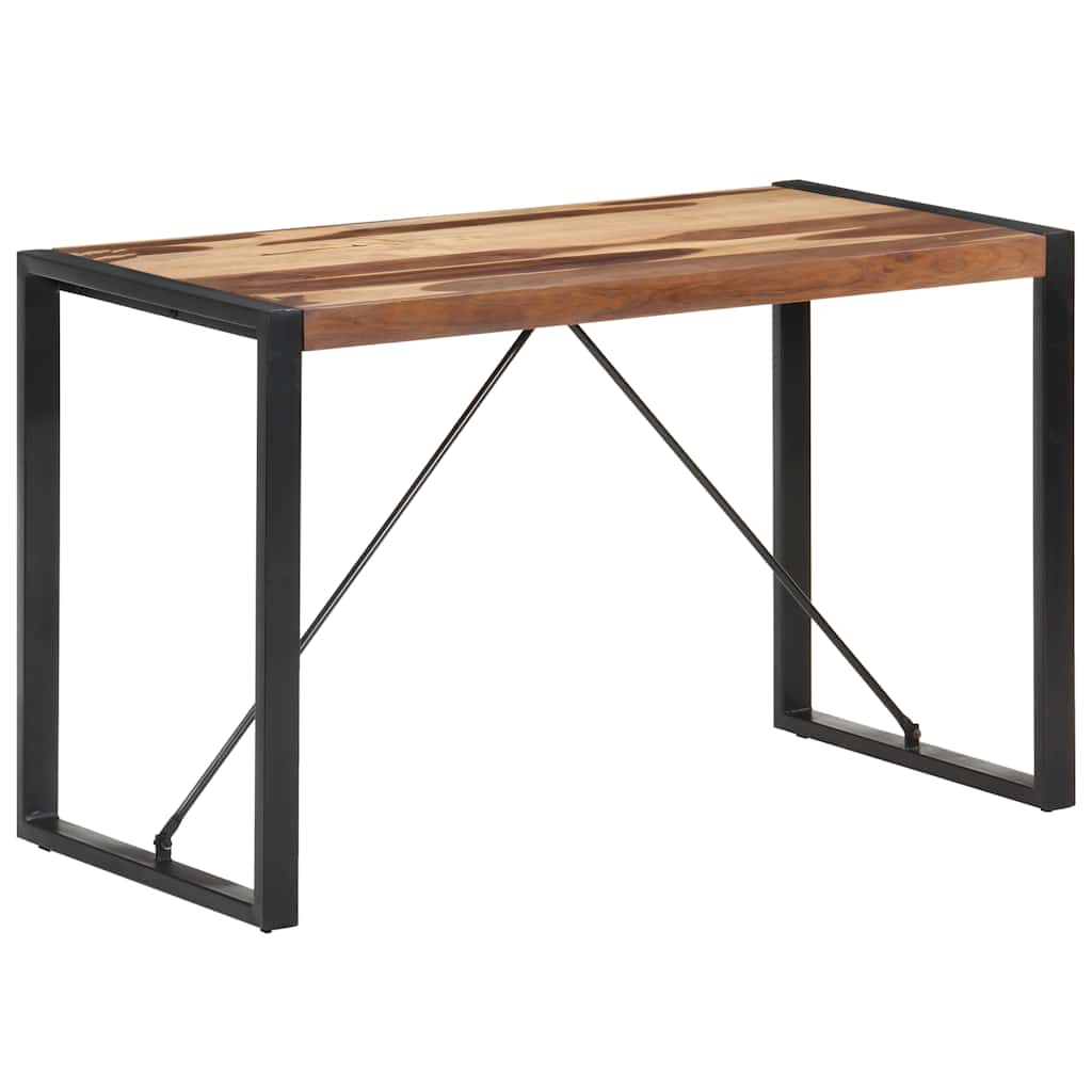 vidaXL Ruokapöytä 120x60x75 cm massiivipuu