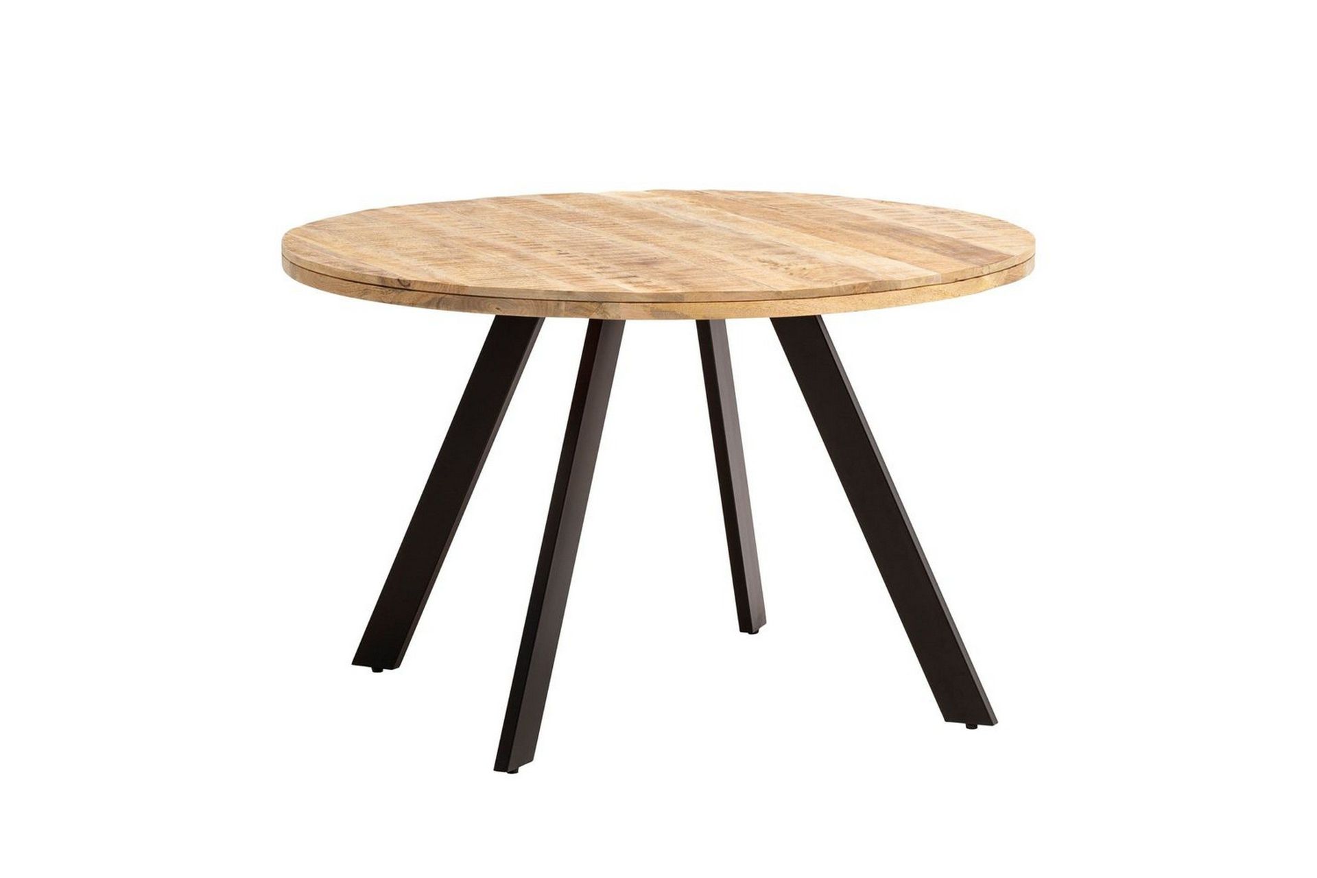 Ruokapöytä Wohnling pyöreä massiivipuu 120 cm