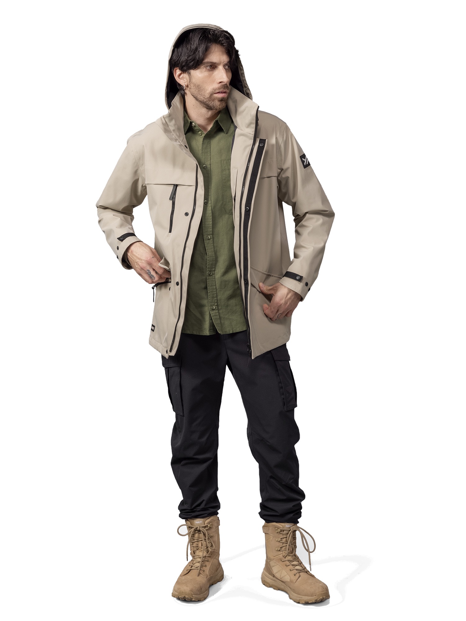 Halti Men's Tokoi Dx Jacket miesten vedenpitävä kuoritakki