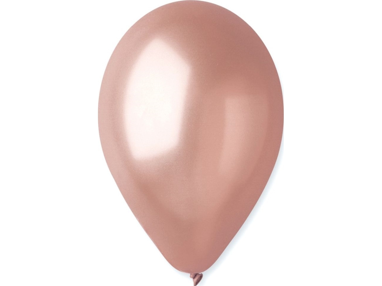 Gemar metallinhohtoiset vaaleanpunaiset ja kultaiset ilmapallot 30 cm 100 kpl